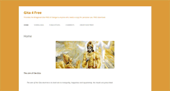 Desktop Screenshot of gita4free.com